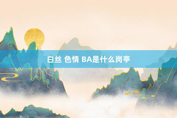 白丝 色情 BA是什么岗亭